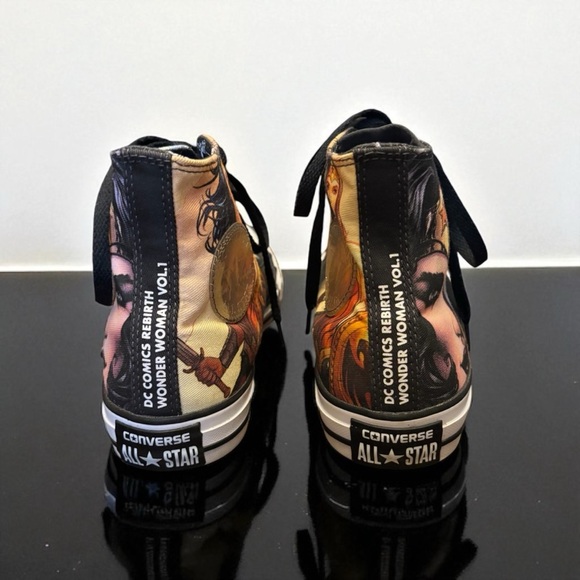 Converse DC Comics X Chuck Taylor Wonder Woman. Graphic High-Top Sneakers - Picture 6 of 10